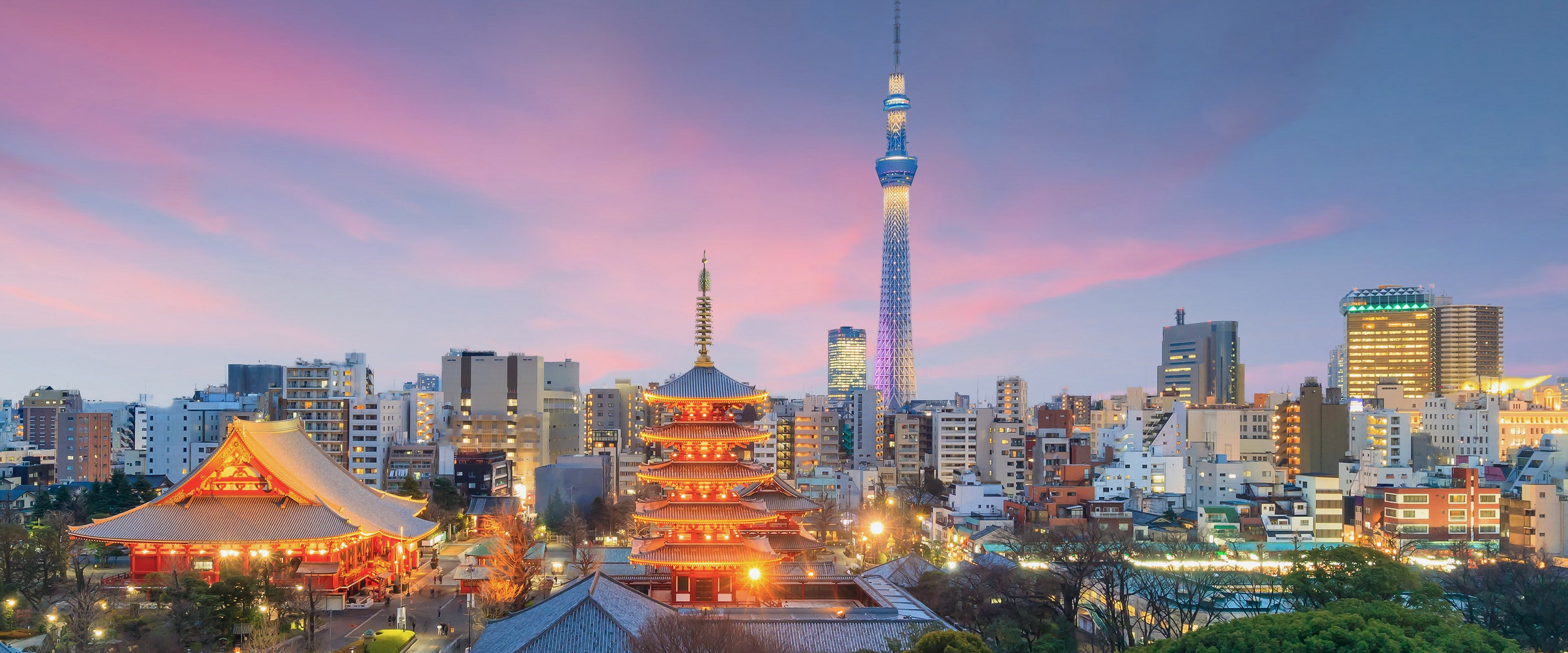 Skyline of Tokyo