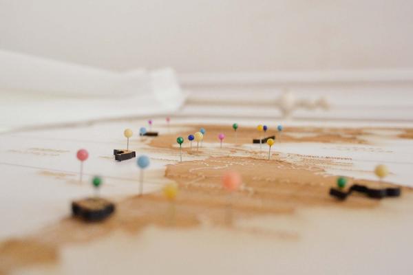 Push Pin Map