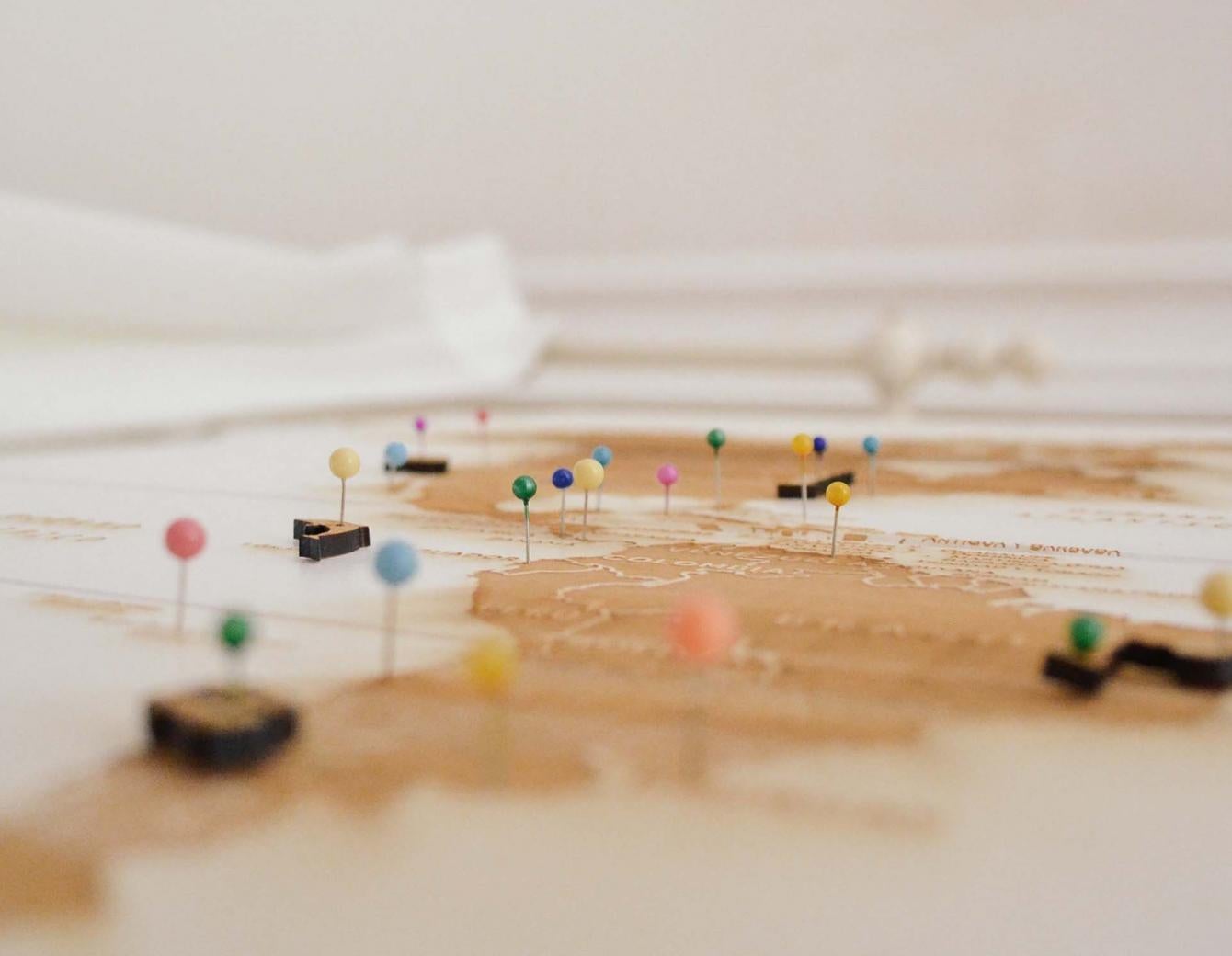 Push Pin Map
