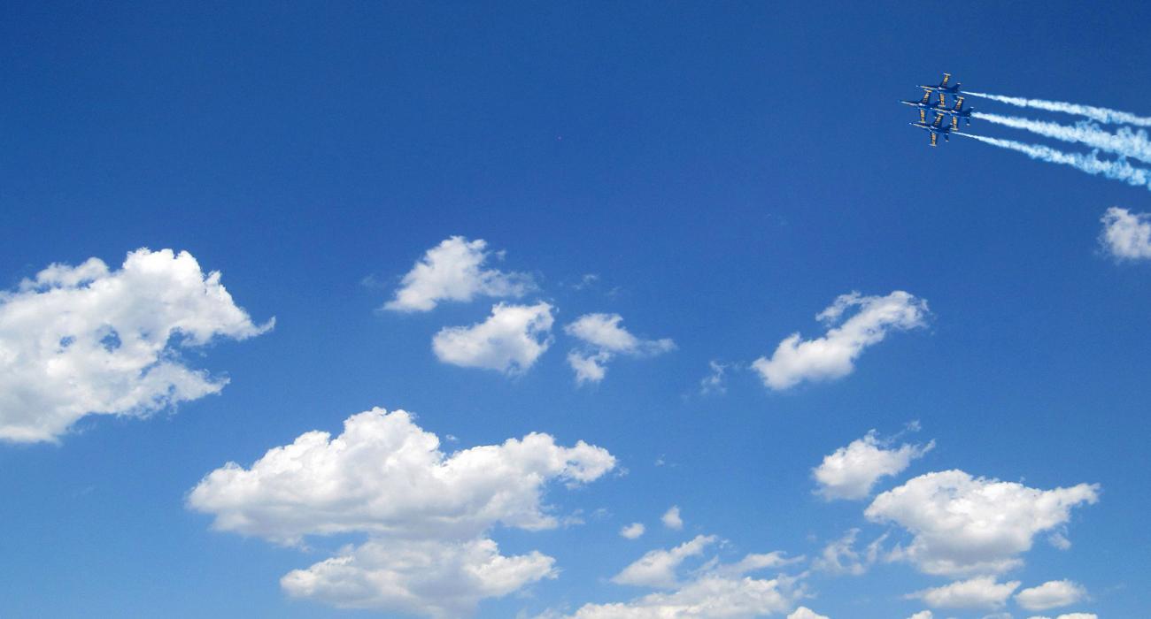 Blue Sky with Jets