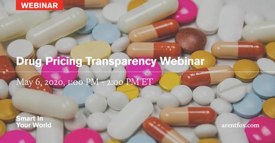 Drug Pricing Transparency Webinar